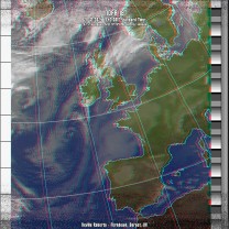 NOAA 18 MCIR-anaglyph